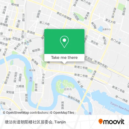 塘沽街道朝阳楼社区居委会 map