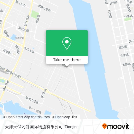 天津天保冈谷国际物流有限公司 map