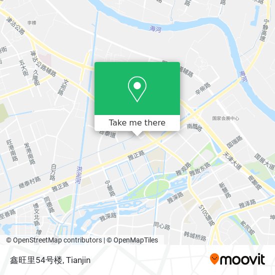 鑫旺里54号楼 map