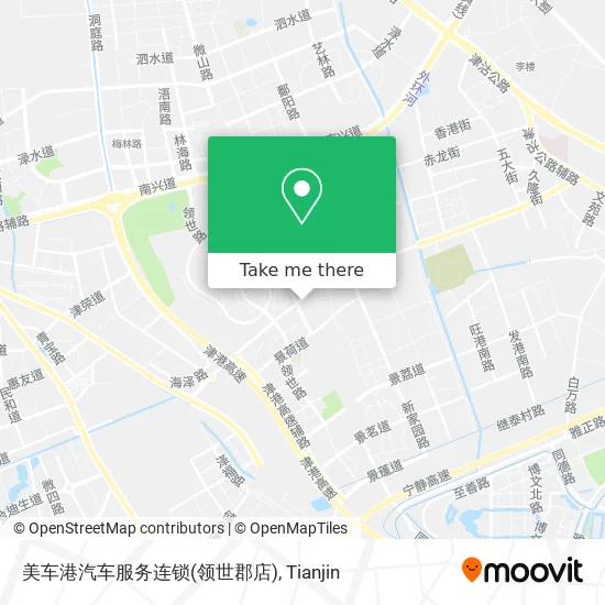美车港汽车服务连锁(领世郡店) map