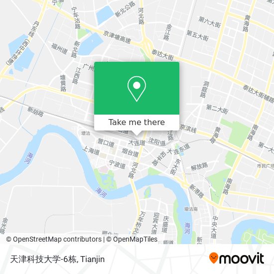 天津科技大学-6栋 map