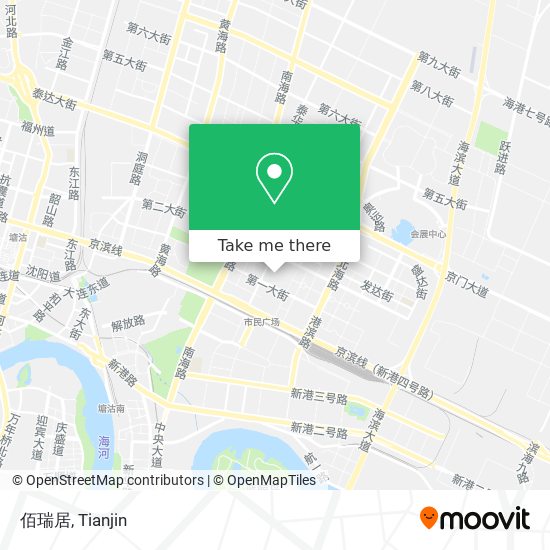 佰瑞居 map