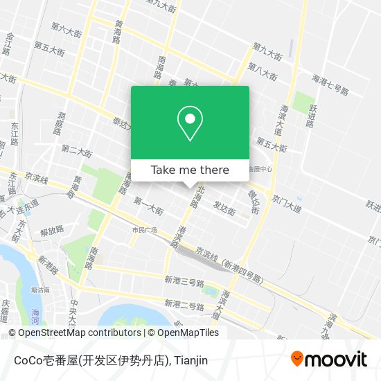 CoCo壱番屋(开发区伊势丹店) map