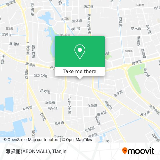 雅黛丽(AEONMALL) map