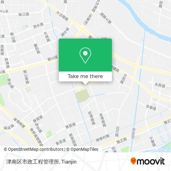 津南区市政工程管理所 map