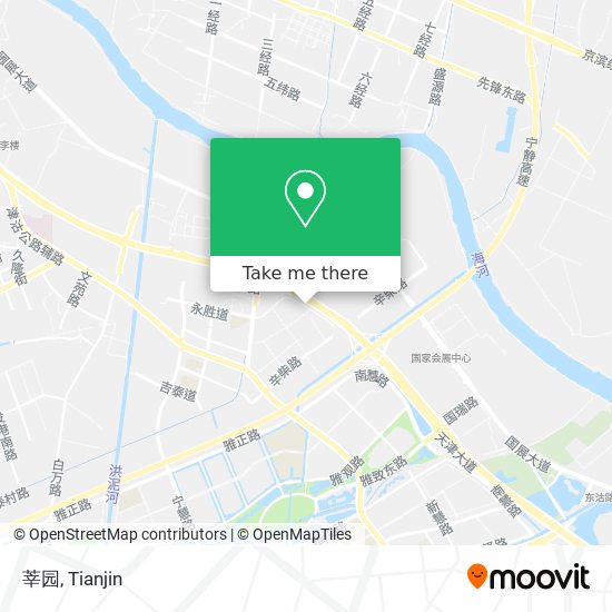 莘园 map
