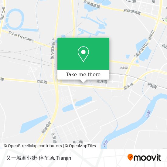 又一城商业街-停车场 map