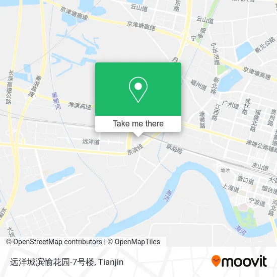 远洋城滨愉花园-7号楼 map