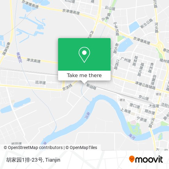 胡家园1排-23号 map