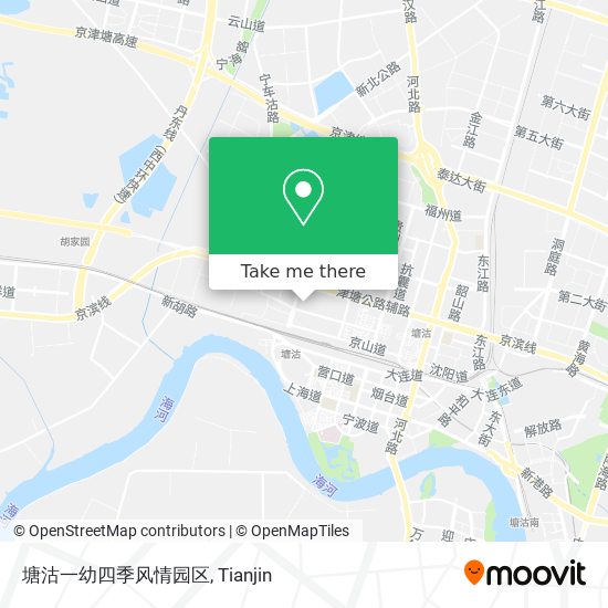 塘沽一幼四季风情园区 map