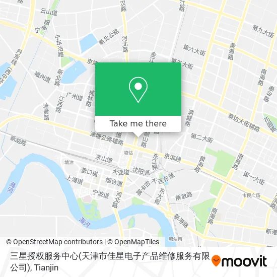 三星授权服务中心(天津市佳星电子产品维修服务有限公司) map