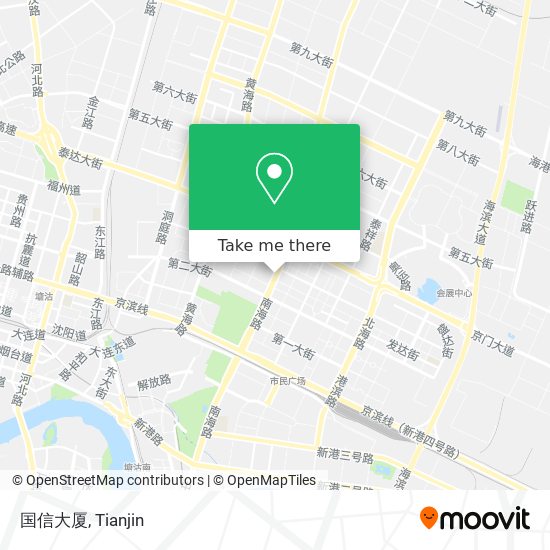 国信大厦 map