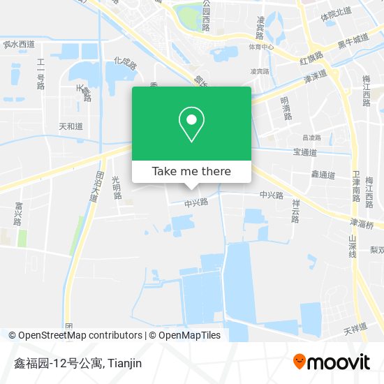 鑫福园-12号公寓 map