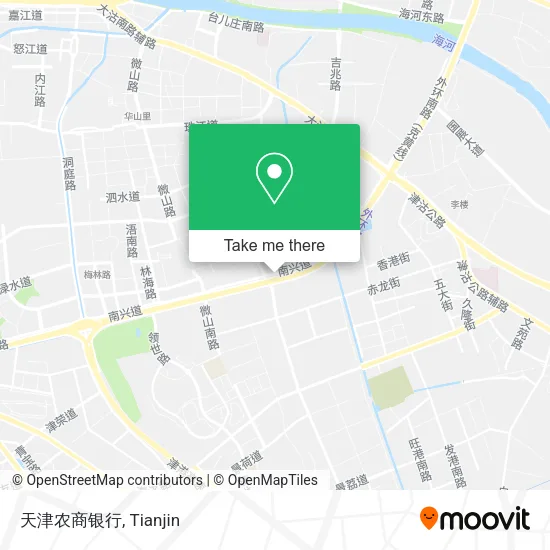 天津农商银行 map