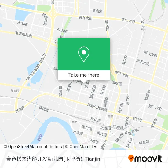 金色摇篮潜能开发幼儿园(玉津街) map