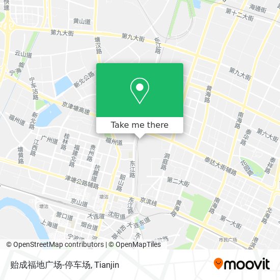 贻成福地广场-停车场 map