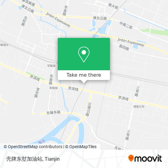 壳牌东堼加油站 map