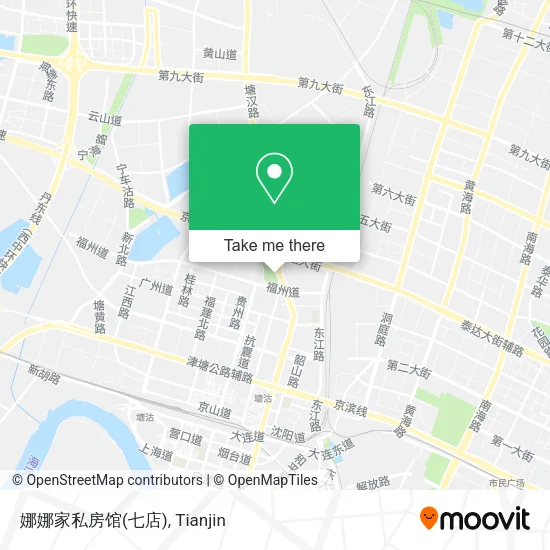 娜娜家私房馆(七店) map