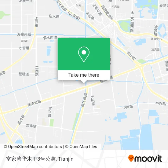 富家湾华木里3号公寓 map