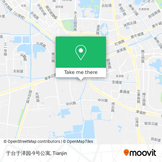 于台于泽园-9号公寓 map