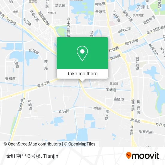 金旺南里-3号楼 map