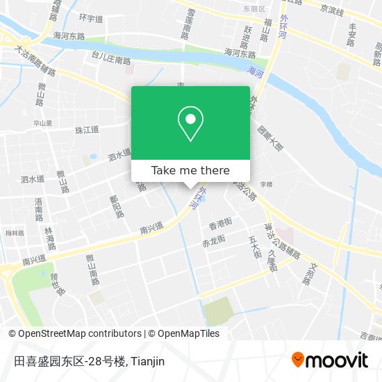 田喜盛园东区-28号楼 map