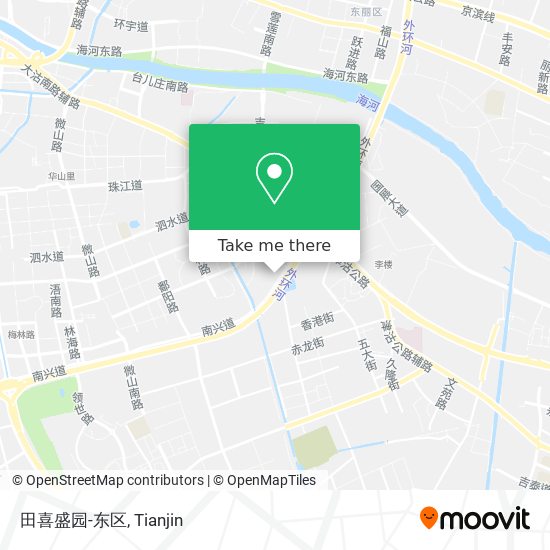 田喜盛园-东区 map