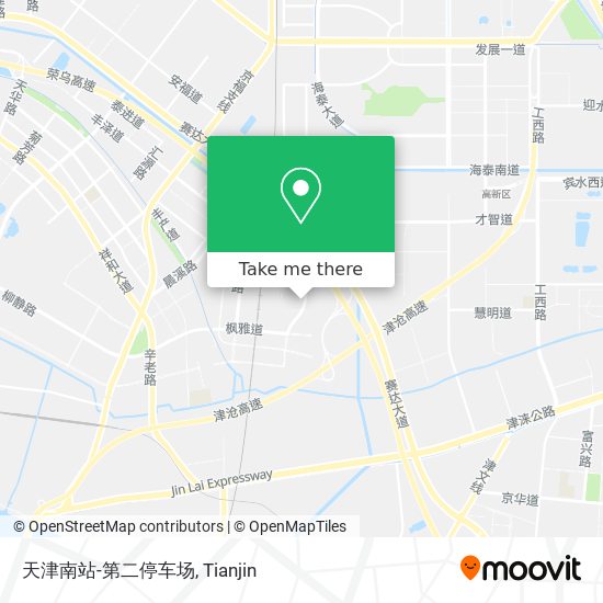 天津南站-第二停车场 map