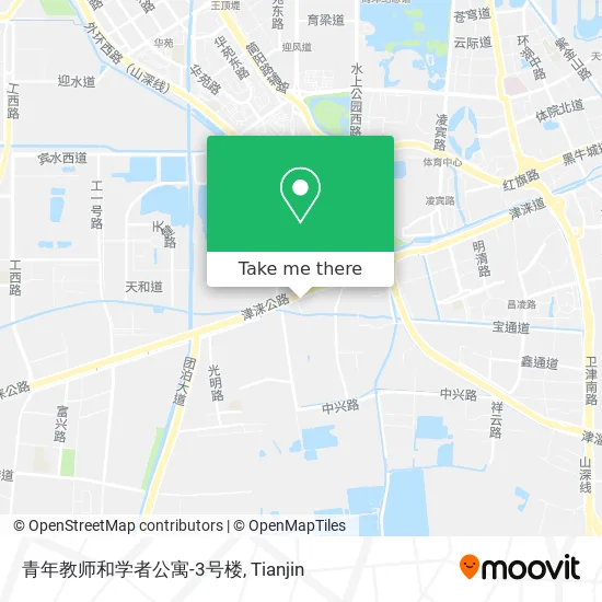 青年教师和学者公寓-3号楼 map