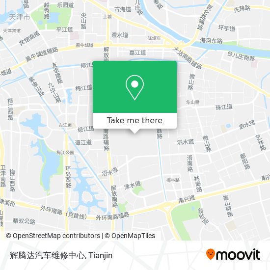 辉腾达汽车维修中心 map