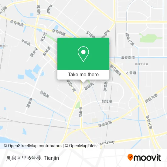 灵泉南里-6号楼 map