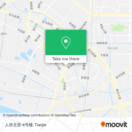 人祥北里-4号楼 map