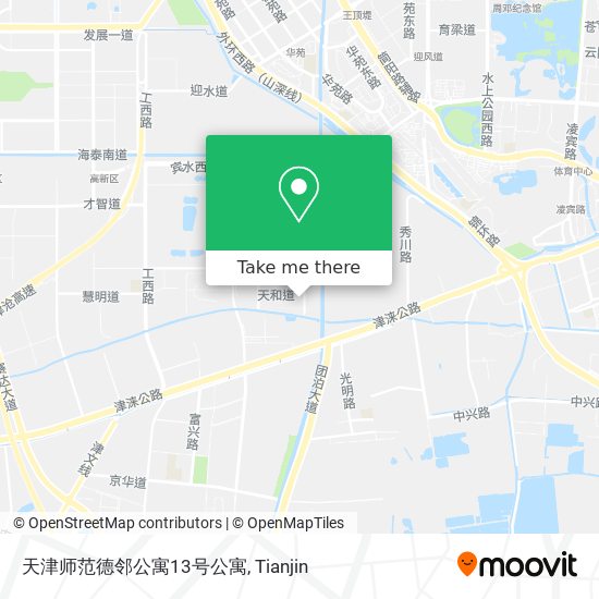 天津师范德邻公寓13号公寓 map