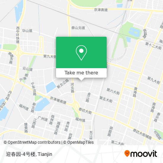 迎春园-4号楼 map