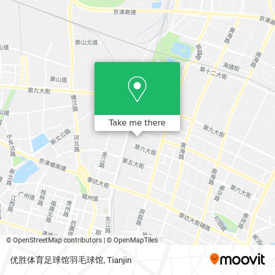 优胜体育足球馆羽毛球馆 map