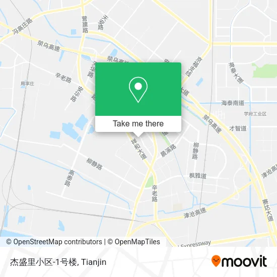 杰盛里小区-1号楼 map