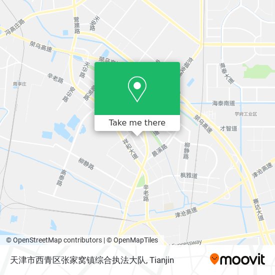 天津市西青区张家窝镇综合执法大队 map