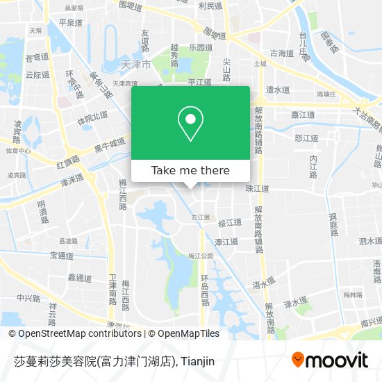 莎蔓莉莎美容院(富力津门湖店) map