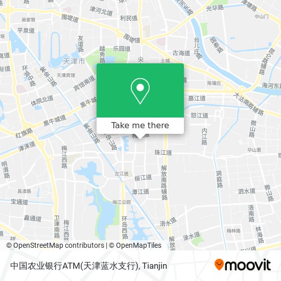 中国农业银行ATM(天津蓝水支行) map