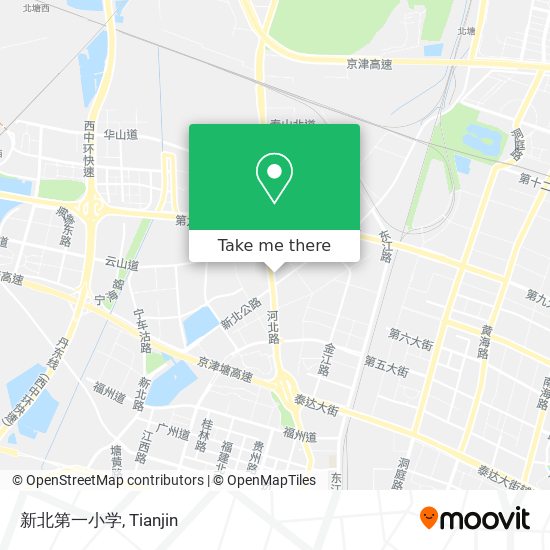 新北第一小学 map