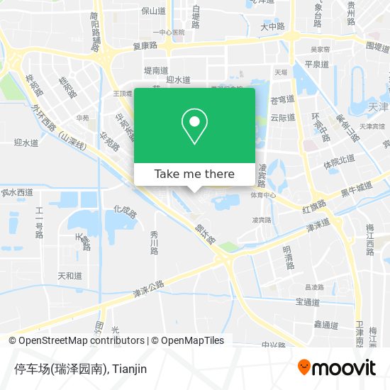 停车场(瑞泽园南) map