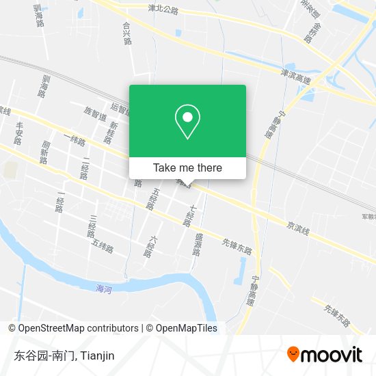 东谷园-南门 map