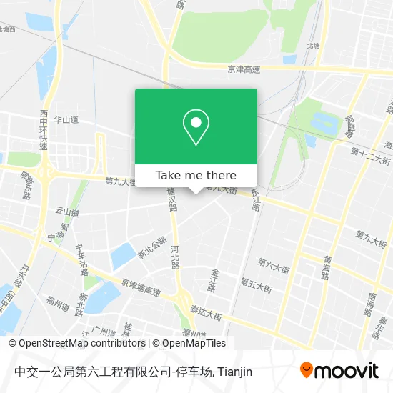 中交一公局第六工程有限公司-停车场 map