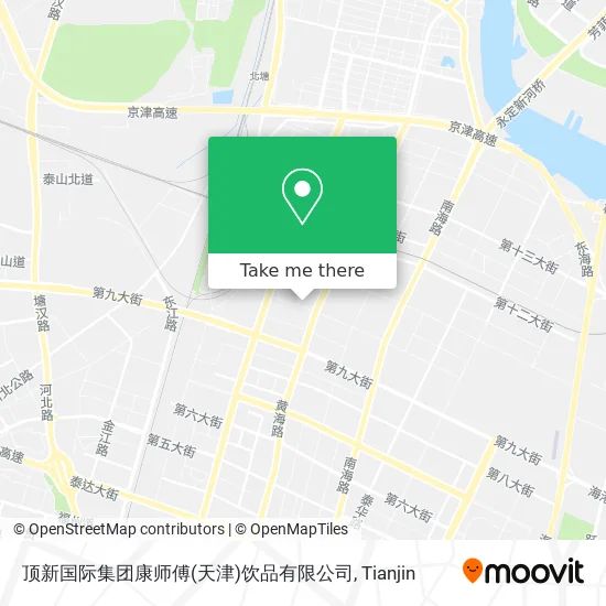 顶新国际集团康师傅(天津)饮品有限公司 map