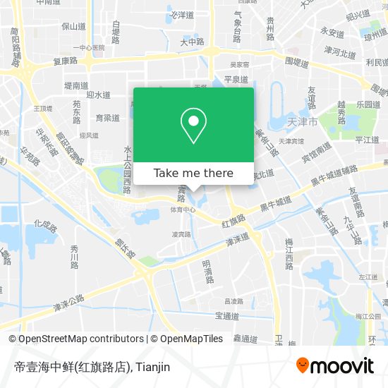 帝壹海中鲜(红旗路店) map