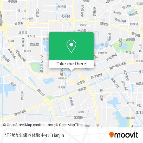 汇驰汽车保养体验中心 map