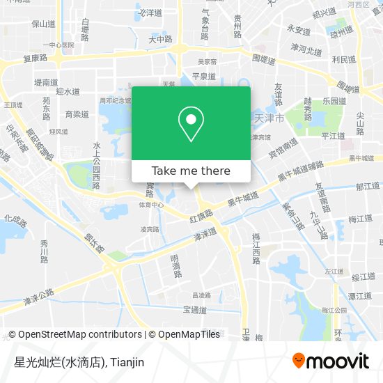 星光灿烂(水滴店) map