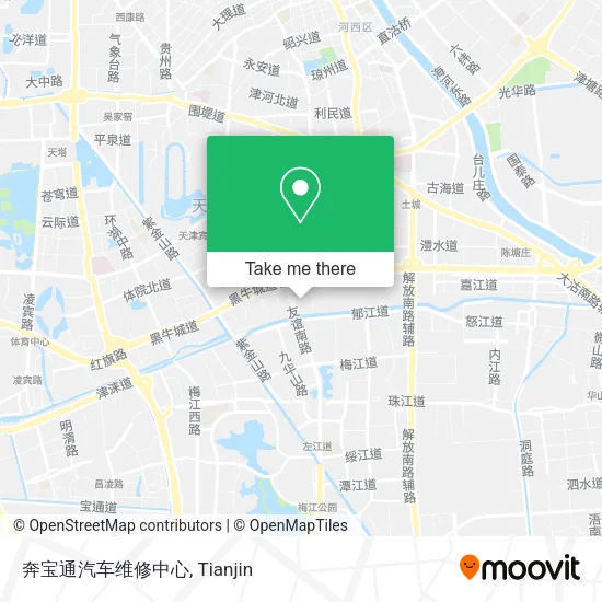 奔宝通汽车维修中心 map