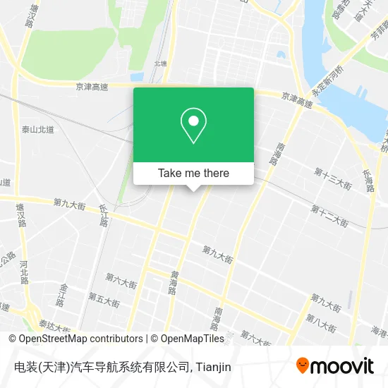 电装(天津)汽车导航系统有限公司 map