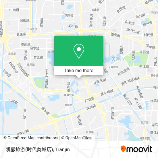 凯撒旅游(时代奥城店) map